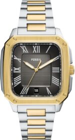 Fossil Men's Crosby Three-Hand Date Stainless Steel Watch