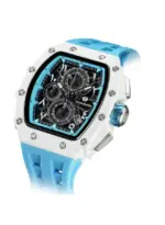 Men's Silicone Analog Watch TB8204QA-02 - 43.5x0.6 mm - Image 2