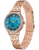 Kenneth Scott Women's Blue Dial Analog Watch - K23537-RBKMN - Image 3