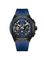 Men's Rubber Analog Watch TB8801Q-03 - 316L Stainless Steel mm