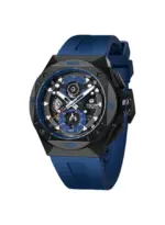 Men's Rubber Analog Watch TB8801Q-03 - 316L Stainless Steel mm - Image 4