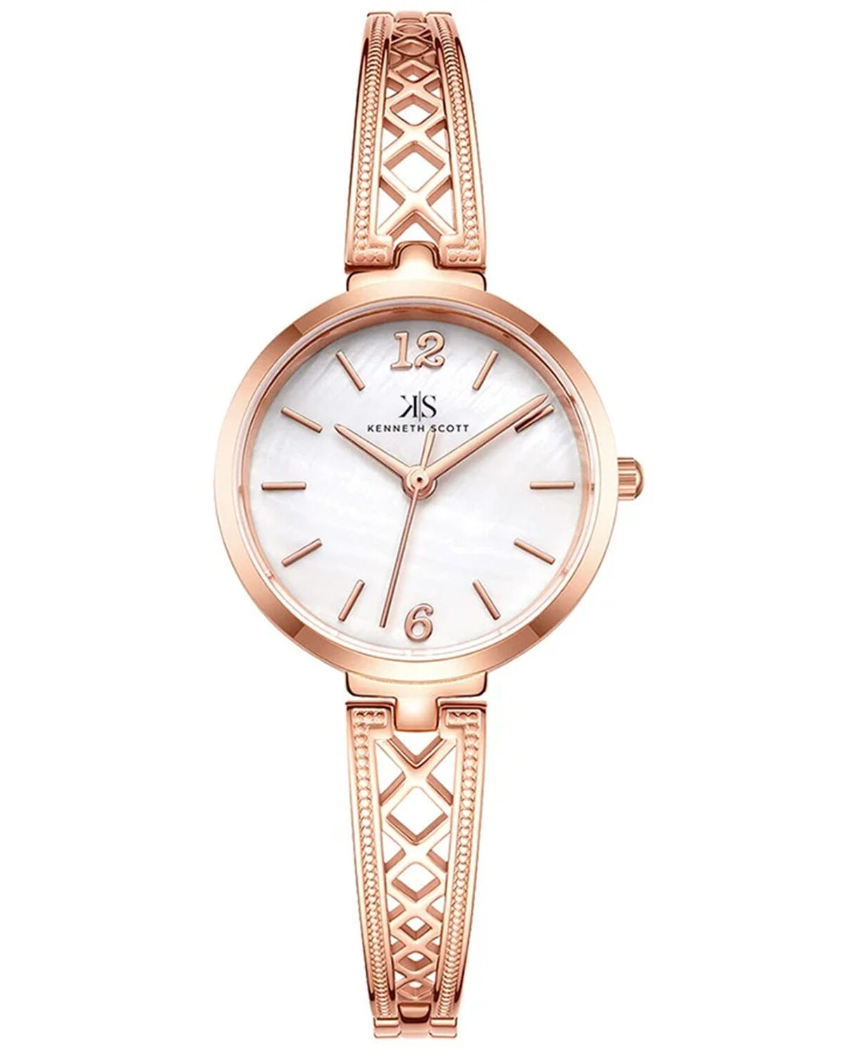 Kenneth Scott K22518RBKM Analog Watch