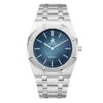 Beverly Hills Polo Club Slim Tech 5 Blue Dial Silver Watch BP3825X.391