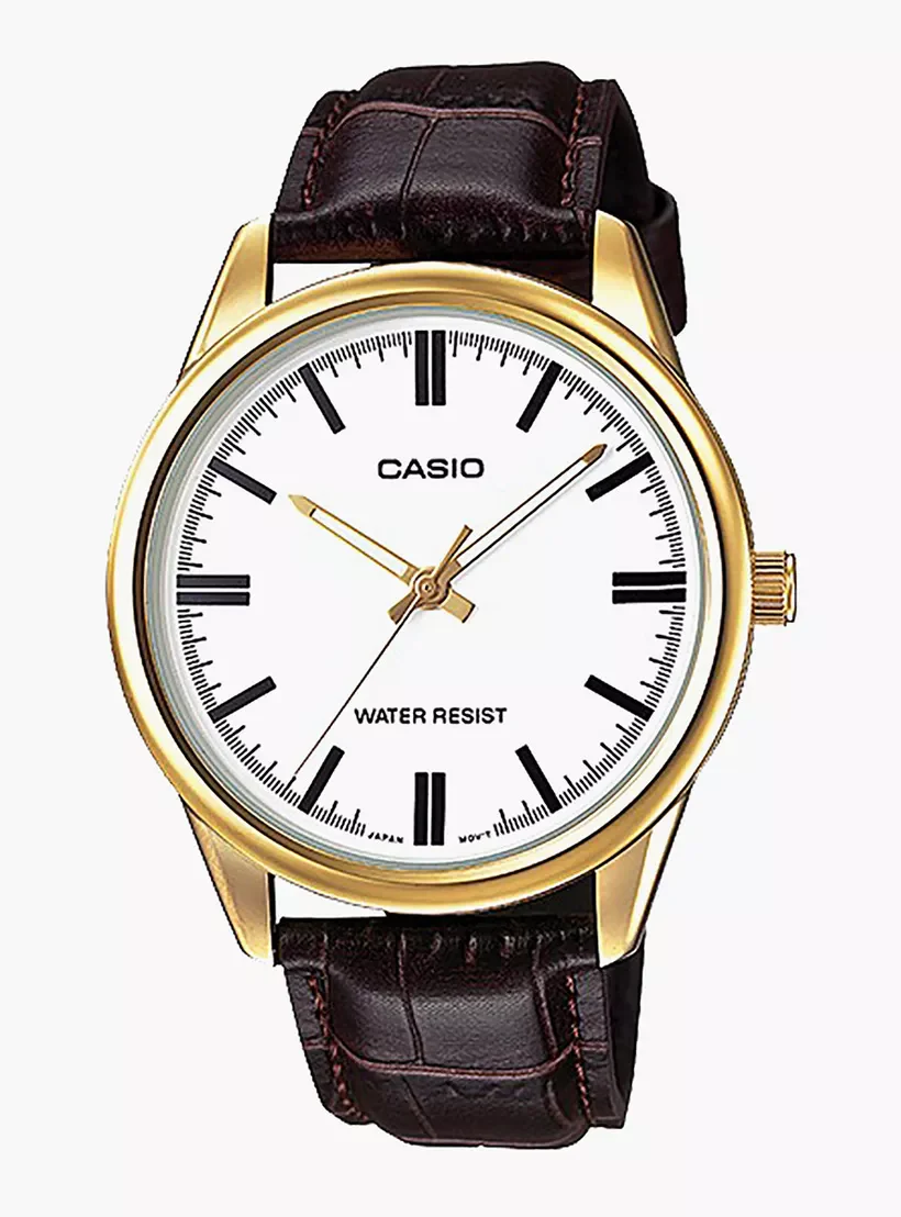 163893043-LTP-V005GL-7AUDFBrownCP250821_01-2100_b1e7a04b-7405-48a9-8ff3-9a9af46647bd CASIO ANALOG WOMENS WATCH LTP-V005GL-7AUDF - Image 1