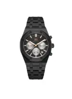 KENNETH SCOTT Men's Stainless Steel Multi Function Watch K24112-BBBB - 42 mm - Image 4