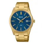 CASIO Men's Stainless Steel Analog Watch MTP-VD03G-2AUDF - 41 mm