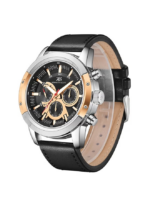 Kenneth Scott Men's Black Dial Analog Watch - K24121-SLBBK - Image 2