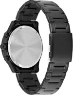 Chronograph Men's Watch AN8195‑58E, 42 mm Black Dial, Black Ion‑Plated Stainless Steel - Image 4