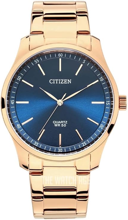 610buA0tzqL._AC_SY741_ Citizen Stainless Steel Band Analog Watch For Men - Rose Gold - Image 1