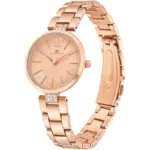 KENNETH SCOTT Women's Stainless Steel Analog Watch K23533-RBKK - 30 mm