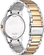 Citizen Eco-Drive Gents Watch Green Dial - AU1064-85A, Silver, Modern - Image 3