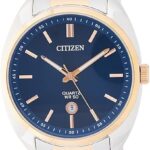 CITIZEN Mens Quartz Watch, Analog Display and Stainless Steel Strap - BI5096-53L