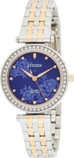 Citizen Dress Watch for Women, Automatic Movement, Analog Display, Multicolor Stainless Steel Strap-ER0218-53L