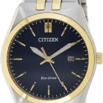 Citizen Men's Solar Powered Watch, Analog Display And Stainless Steel Strap Bm7334-66L