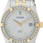 CITIZEN Women's Quartz Watch, Analog Display and Stainless Steel Strap EU6064-54D