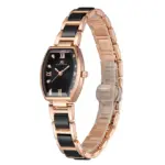 KENNETH SCOTT Women's Ceramic + Metal Analog Watch K23520-RCBB - 24 mm
