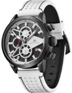 Kenneth Scott Men's Chronograph Black Dial Watch - K25108-BLWB