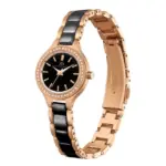 Kenneth Scott Women Black Dial Analog Watch - K23509-KCBB