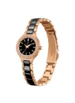 Kenneth Scott Women Black Dial Analog Watch - K23509-KCBB