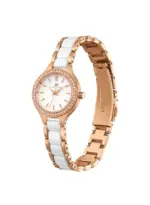 Kenneth Scott Women White Dial Analog Watch - K23509-KCWW