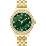 POLICE Women's Analog Green Dial Watch - PEWLG2240803