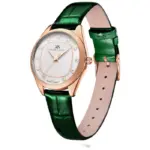Kenneth Scott Women's White Dial Analog Watch - K24508-RLHW