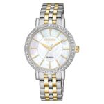 Citizen Womens Analogue Watch - EL3044-89D (White_Free Size)