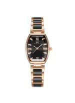 KENNETH SCOTT Women's Ceramic + Metal Analog Watch K23520-RCBB - 24 mm - Image 2