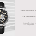 Kenneth Scott Automatic Black Dial Watch K24323 SLBBK For Men - Image 4