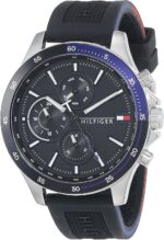 Tommy Hilfiger Bank Black Men Watch TH1791724/NCTH1791724
