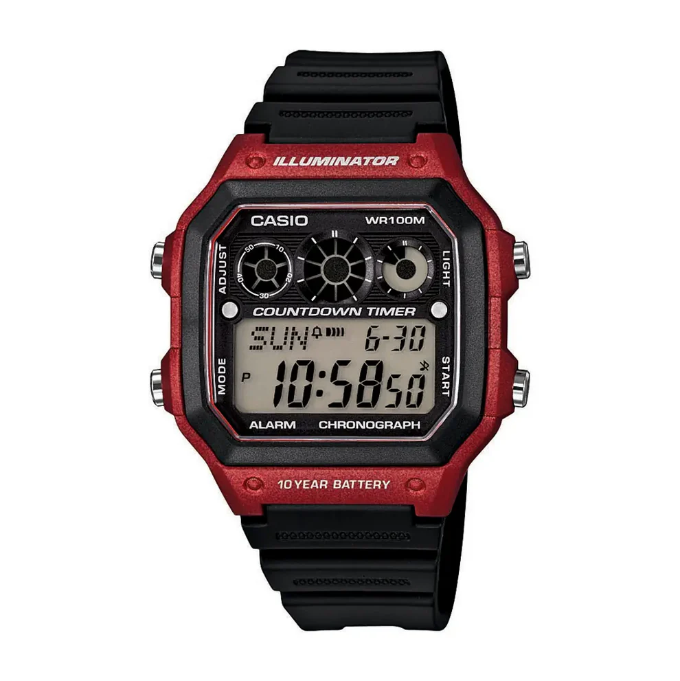 AE-1300WH-4AVDF CASIO Digital Men Watch AE-1300WH-4AVDF - Image 1
