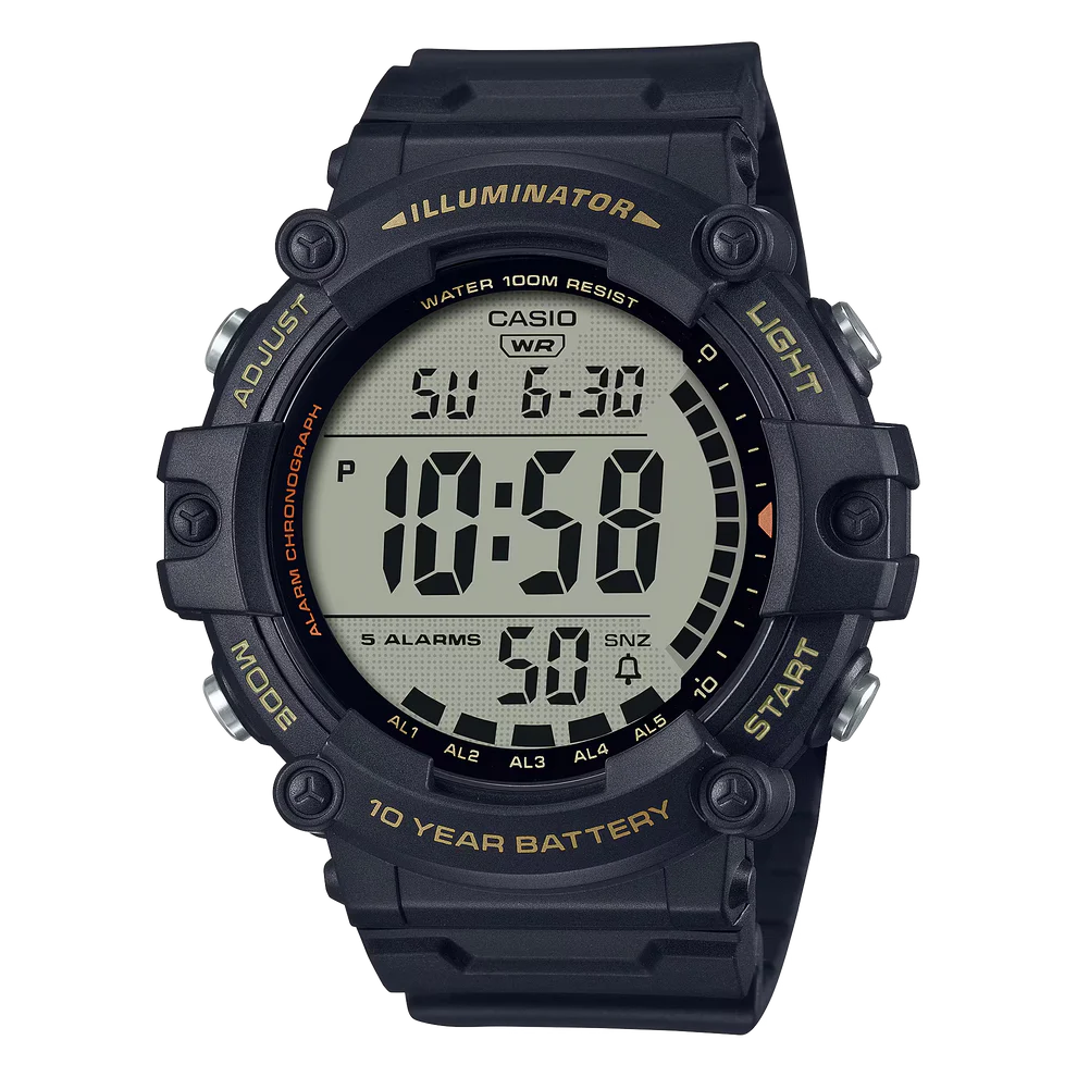 AE-1500WHX-1AV CASIO DIGITAL MENS WATCH AE-1500WHX-1AVDF - Image 1