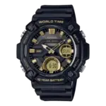 CASIO ANALOG-DIGITAL MENS WATCH AEQ-120W-9AVDF