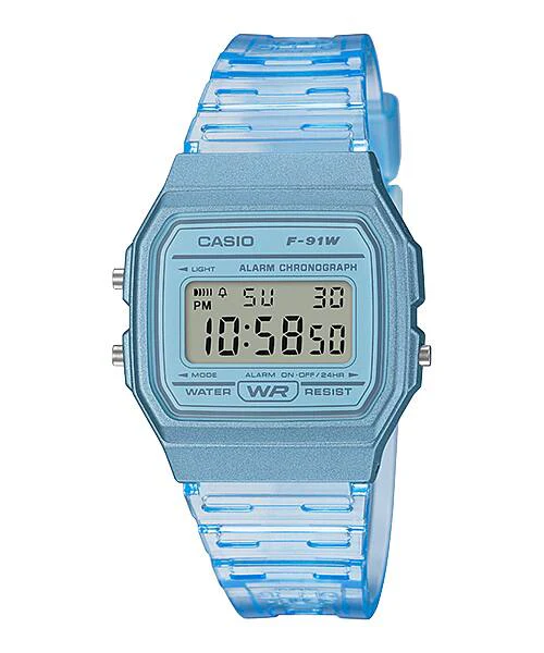 F-91WS-2_Seq1_a843acf3-c2db-47d4-ac51-f0b3ce19a201 CASIO UNISEX DIGITAL WATCH F-91WS-2DF - Image 1