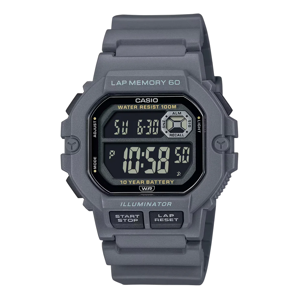 WS-1400H-8BV CASIO UNISEX DIGITAL WATCH WS-1400H-8BVDF - Image 1