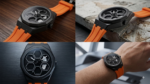 TORQUE SERIES LUXUARY CAR SPINNER WHEEL WATCHES WITH ORANGE STRAP BY VOGUE VENUE - Image 6